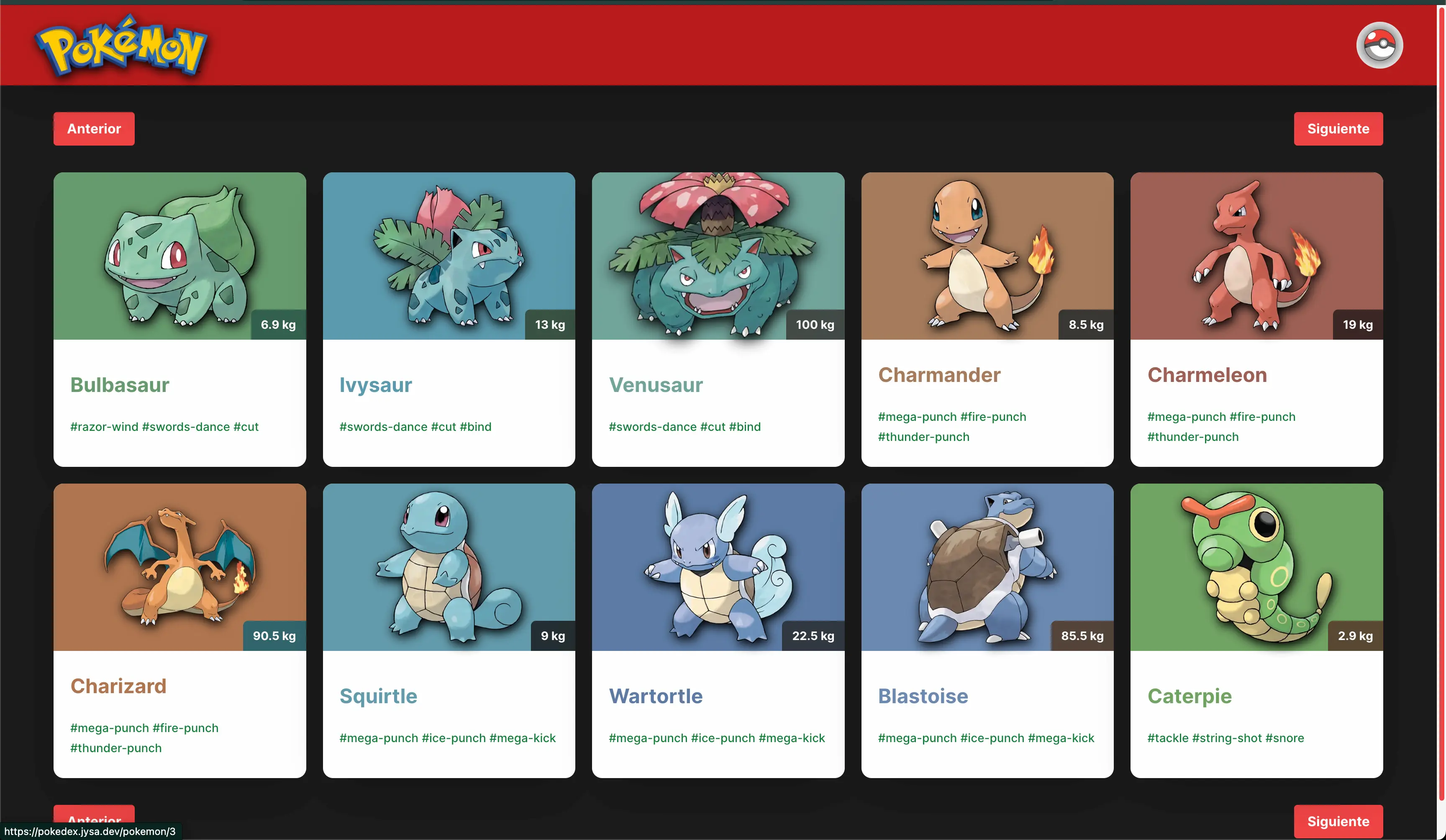 pokedex-web